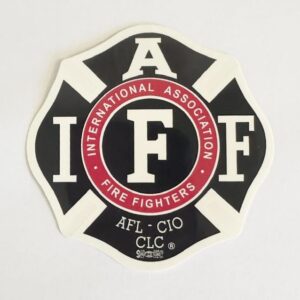 Black Red & White Decal